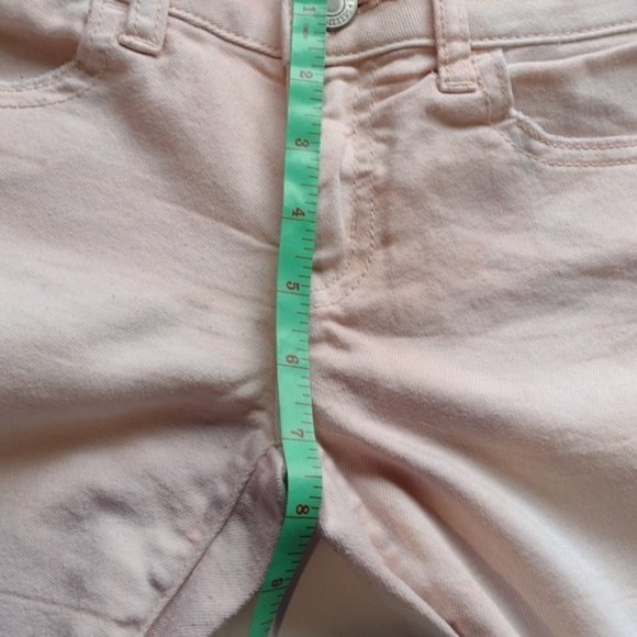 American Eagle Pink Acid Wash Jeggings - Picture 5 of 6